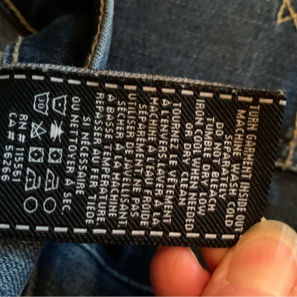 7 For All Mankind soft denim jeans - size 27 EUC - Picture 5 of 9